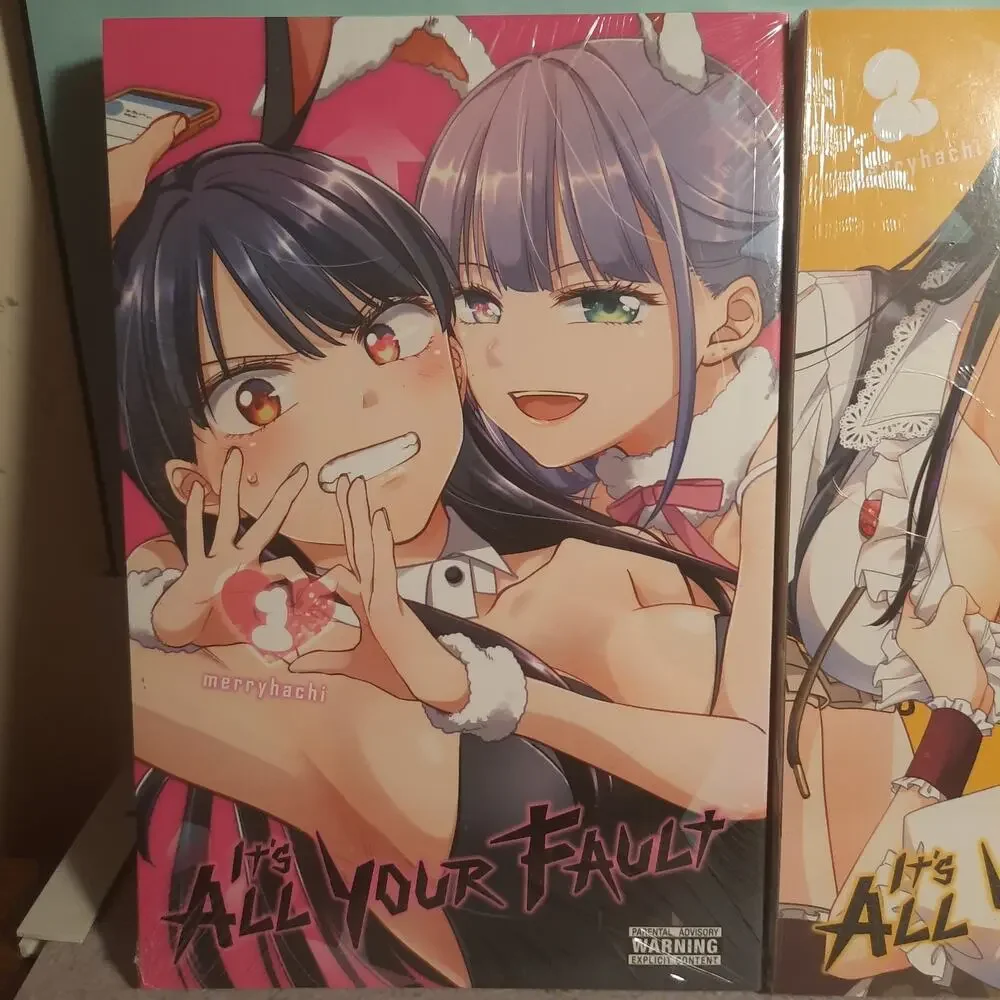 📖 It's All Your Fault Vol. 1-2 Official English Yuri Manga by merryhachi